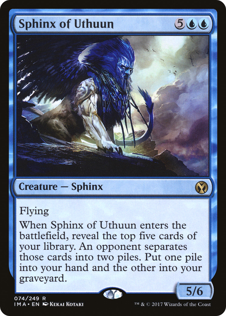 Sphinx of Uthuun (IMA-074) - Iconic Masters