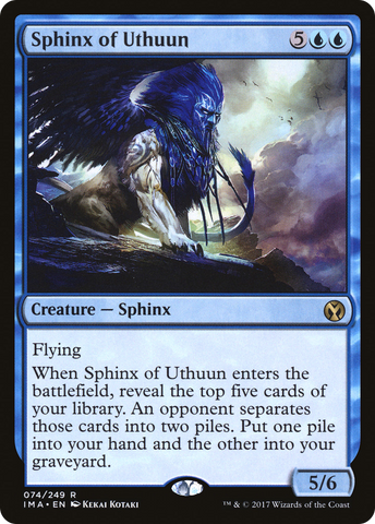 Sphinx of Uthuun (IMA-074) - Iconic Masters