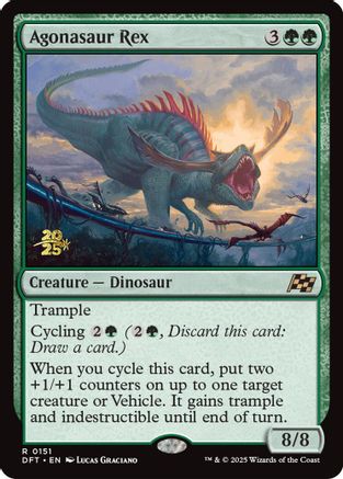 Agonasaur Rex (PRE-151) - Prerelease Cards Foil