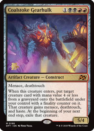Coalstoke Gearhulk (PRE-198) - Prerelease Cards Foil