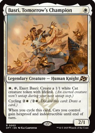 Basri, Tomorrow's Champion (PPDFT-003) - Promo Pack: Aetherdrift