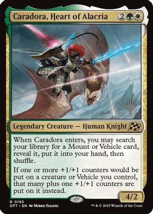 Caradora, Heart of Alacria (PPDFT-195) - Promo Pack: Aetherdrift