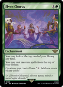 Elven Chorus (LTR-160) - The Lord of the Rings: Tales of Middle-earth Foil