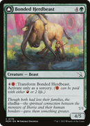 Bonded Herdbeast // Plated Kilnbeast (MOM-178) - March of the Machine Foil