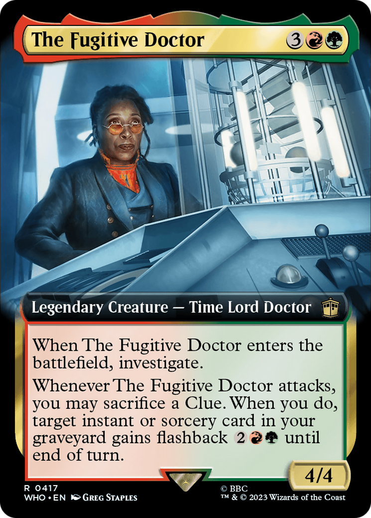 The Fugitive Doctor (WHO-417) - Doctor Who: (Extended Art)