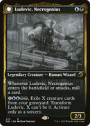 Ludevic, Necrogenius // Olag, Ludevic's Hubris (DBL-233) - Innistrad: Double Feature: (Double Faced Transform) Foil
