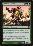 Primeval Force (8ED-273★) - Eighth Edition Foil