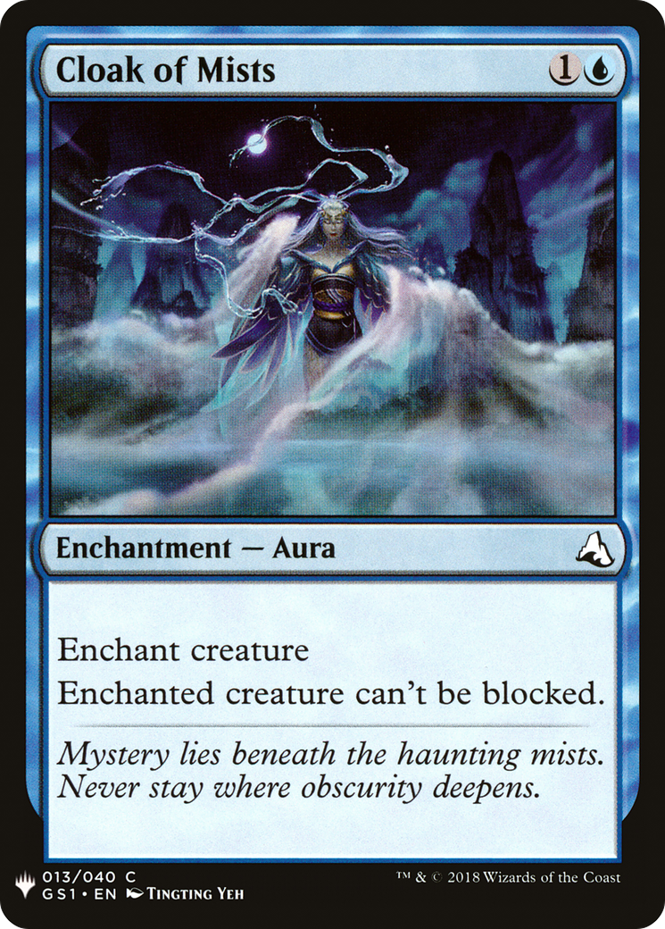 Cloak of Mists (LIST-GS1-13) - The List