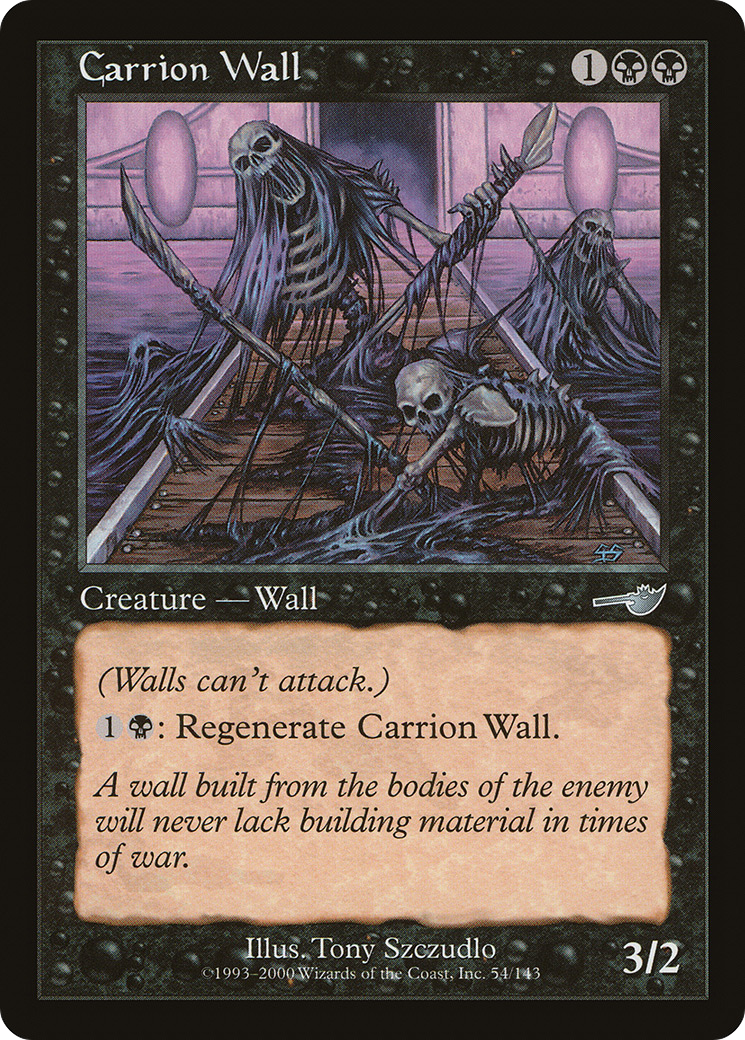 Carrion Wall (NMS-054) - Nemesis Foil
