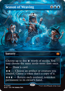Season of Weaving (BLB-283) - Bloomburrow: (Showcase) (Borderless) Foil