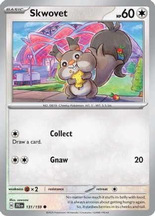 Skwovet (131/159) [Scarlet & Violet: Journey Together]