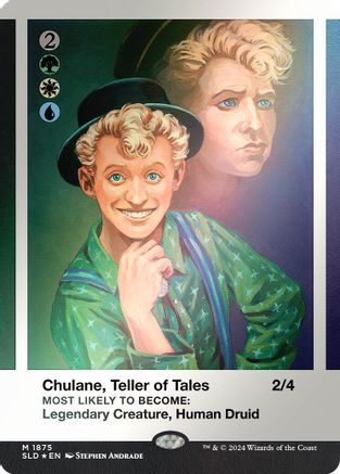 Chulane, Teller of Tales (Rainbow Foil) (SLD-1875) - Secret Lair Drop Series Foil