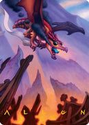 Scavenger Regent Art Card (45/54) (Gold-Stamped Signature) (AATDM-045) - Art Series: Tarkir: Dragonstorm