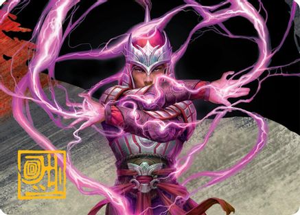 All-Out Assault Art Card (43/54) (Gold-Stamped Signature) (AATDM-043) - Art Series: Tarkir: Dragonstorm