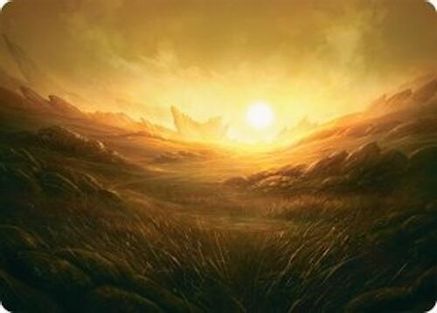 Plains Art Card (31/54) (AATDM-031) - Art Series: Tarkir: Dragonstorm