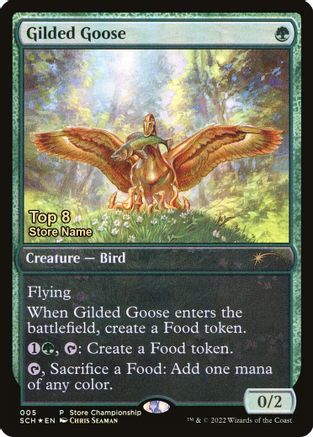 Gilded Goose (Top 8) (GAME-005) - Game Day & Store Championship Promos