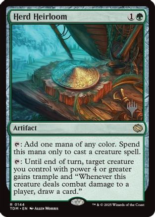Herd Heirloom (PPTDM-144) - Promo Pack: Tarkir: Dragonstorm