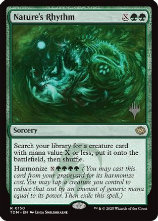Nature's Rhythm (PPTDM-150) - Promo Pack: Tarkir: Dragonstorm