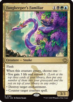 Fangkeeper's Familiar (PPTDM-183) - Promo Pack: Tarkir: Dragonstorm