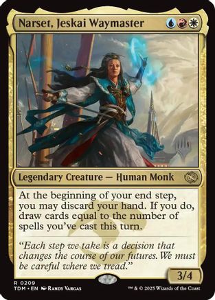 Narset, Jeskai Waymaster (PPTDM-209) - Promo Pack: Tarkir: Dragonstorm
