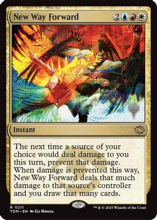 New Way Forward (PPTDM-211) - Promo Pack: Tarkir: Dragonstorm