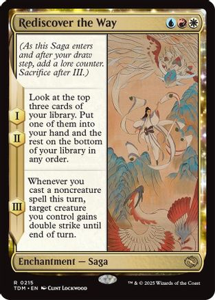 Rediscover the Way (PPTDM-215) - Promo Pack: Tarkir: Dragonstorm