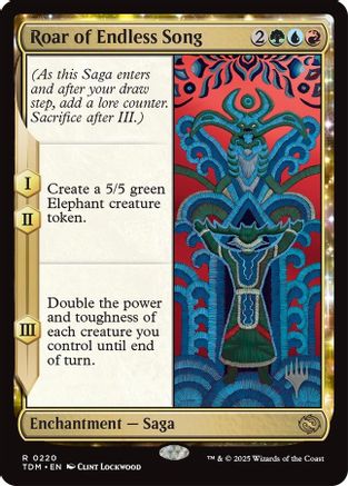 Roar of Endless Song (PPTDM-220) - Promo Pack: Tarkir: Dragonstorm