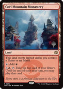 Cori Mountain Monastery (PPTDM-252) - Promo Pack: Tarkir: Dragonstorm Foil