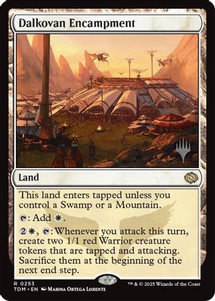 Dalkovan Encampment (PPTDM-253) - Promo Pack: Tarkir: Dragonstorm