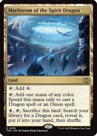 Maelstrom of the Spirit Dragon (PPTDM-260) - Promo Pack: Tarkir: Dragonstorm
