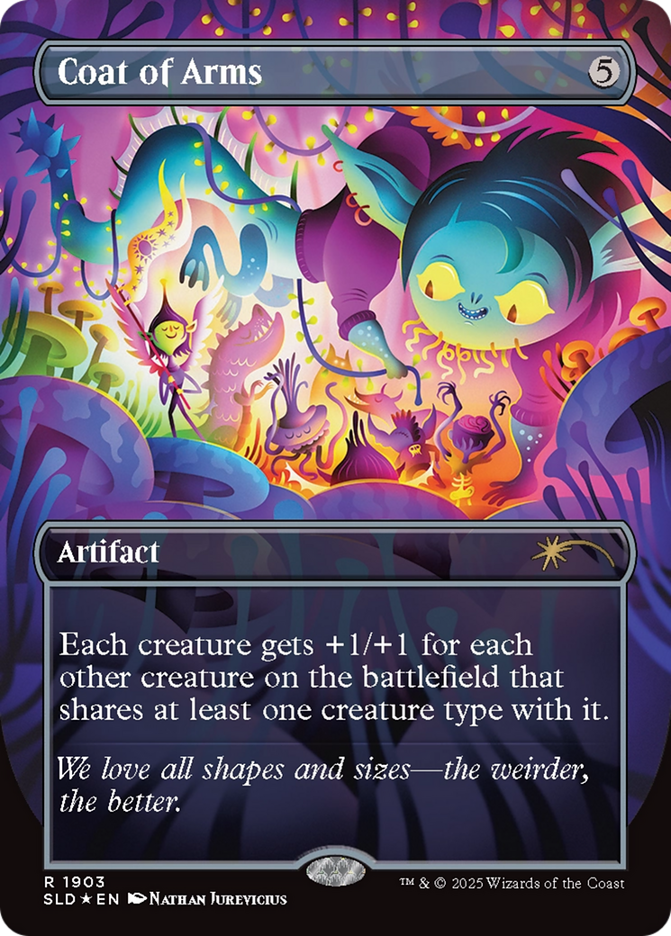Coat of Arms (SLD-1903) - Secret Lair Drop (Borderless) Foil