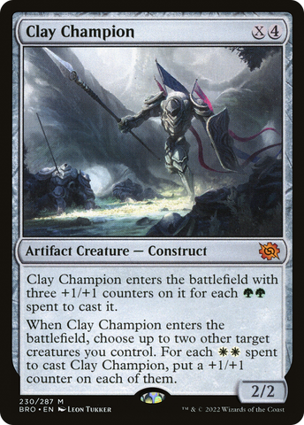 Clay Champion (BRO-230) - The Brothers' War