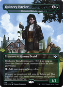 Reclusive Taxidermist (VOW-340) - Innistrad: Crimson Vow / Quincey Harker (Borderless) Foil