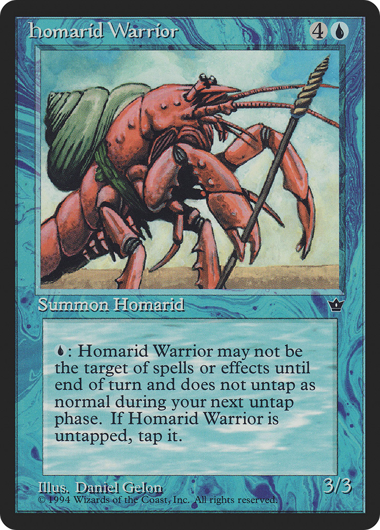 Homarid Warrior (FEM-) - Fallen Empires