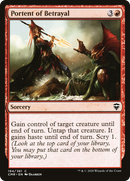Portent of Betrayal (CMR-194) - Commander Legends Foil