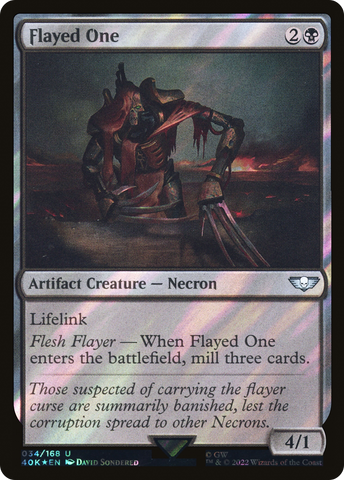 Flayed One (40K-34★) - Warhammer 40,000 Commander Foil