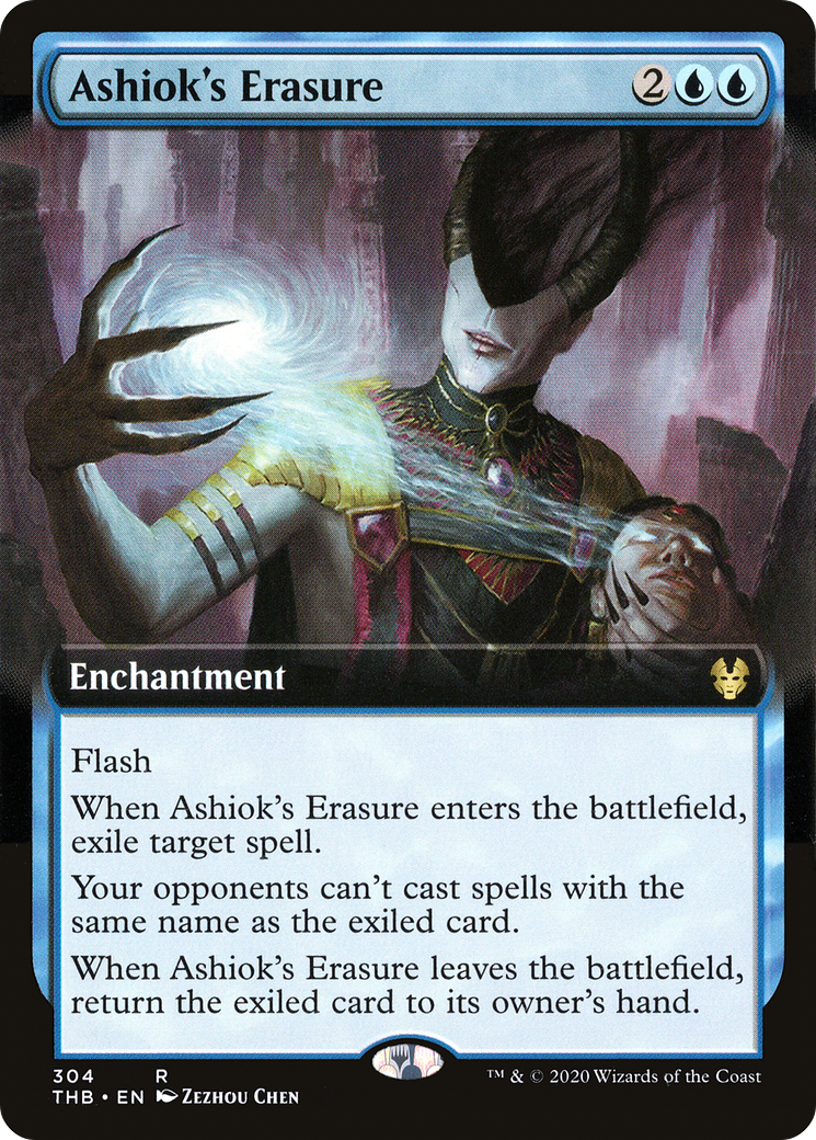 Ashiok's Erasure (THB-304) - Theros Beyond Death: (Extended Art)