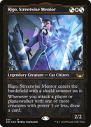 Rigo, Streetwise Mentor (SNC-394) - Streets of New Capenna: (Showcase) Foil