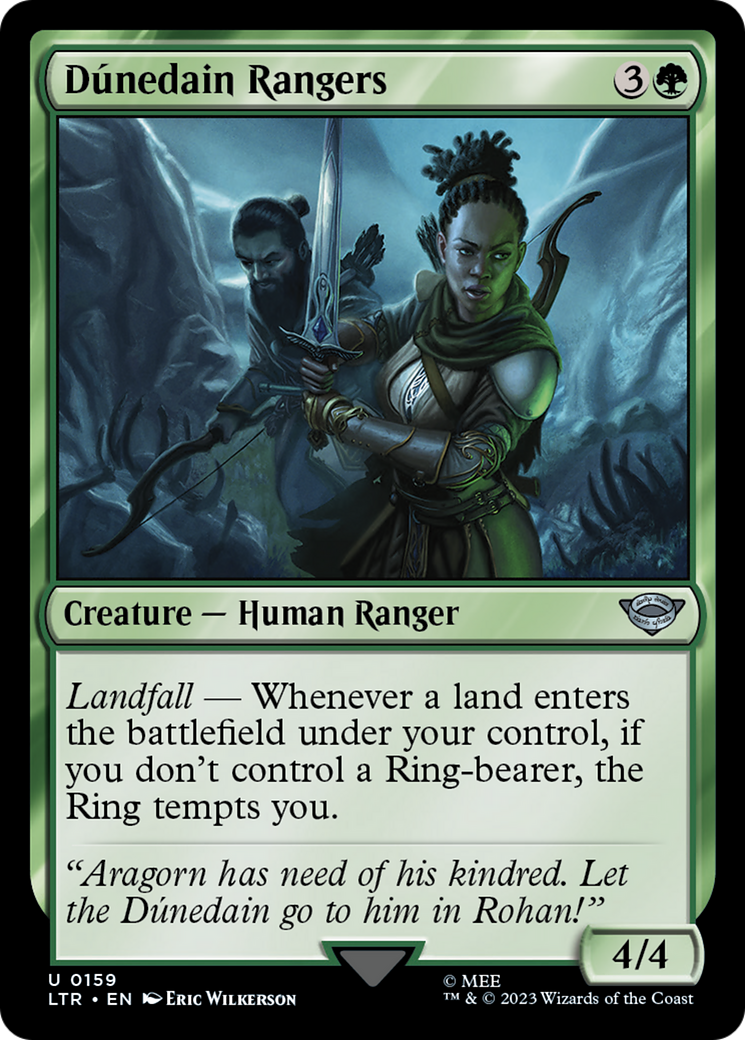 Dúnedain Rangers (LTR-159) - The Lord of the Rings: Tales of Middle-earth Foil