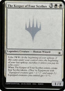The Keeper of Four Scythes (-) - Un-Known Event Playtest Cards
