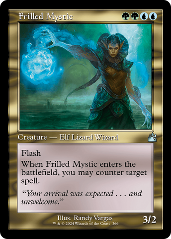 Frilled Mystic (RVR-366) - Ravnica Remastered Foil