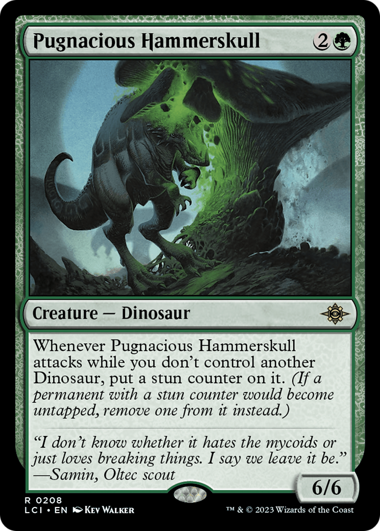 Pugnacious Hammerskull (LCI-208) - The Lost Caverns of Ixalan