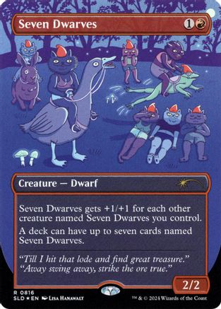 Seven Dwarves (0816) (SLD-816) - Secret Lair Drop Series