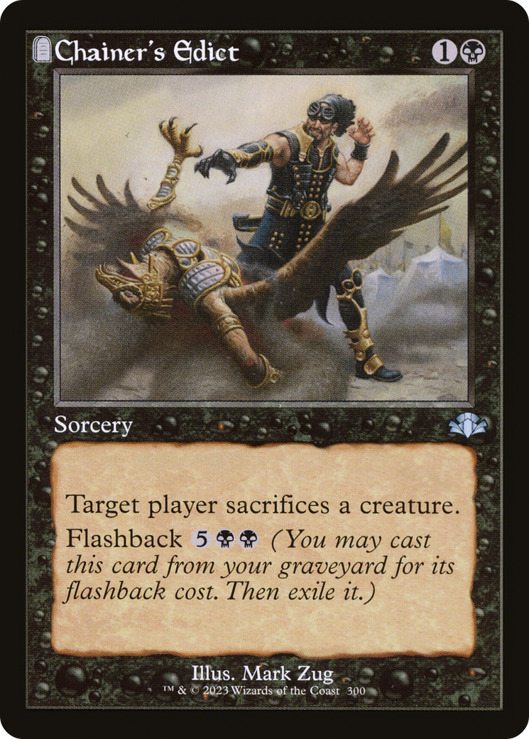 Chainer's Edict (DMR-300) - Dominaria Remastered: (tombstone) Foil