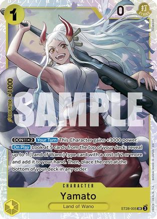 Yamato (ST28-005) - Starter Deck 28: GREEN/YELLOW Yamato Foil