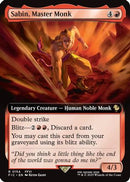 Sabin, Master Monk (Extended Art) (FIC-154) - Commander: FINAL FANTASY