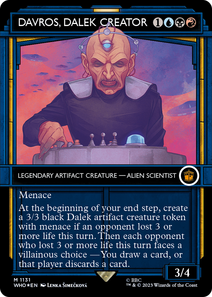 Davros, Dalek Creator (WHO-1131) - Doctor Who: (Showcase) (Borderless) Foil