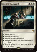 Austere Command (Surge Foil) (FIC-231) - Commander: FINAL FANTASY Foil