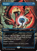 Ponder (SLD-1783) - Secret Lair Drop (Borderless)
