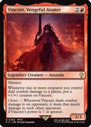 Vincent, Vengeful Atoner (Surge Foil) (FIC-064) - Commander: FINAL FANTASY Foil